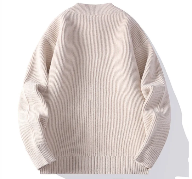 HENLEY MERINO FLEECE JACKET Olympus London