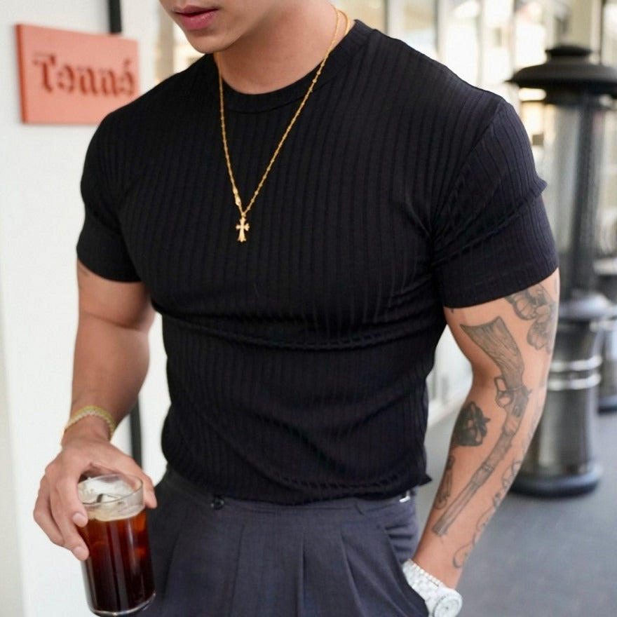 MILAN FITTED T-SHIRT Olympus London