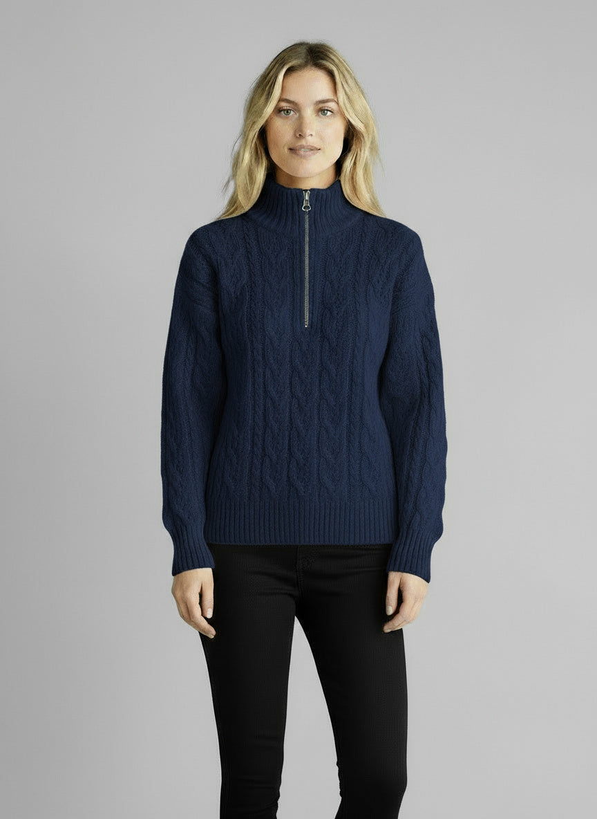 Amy Sweater with Zipper Olympus London