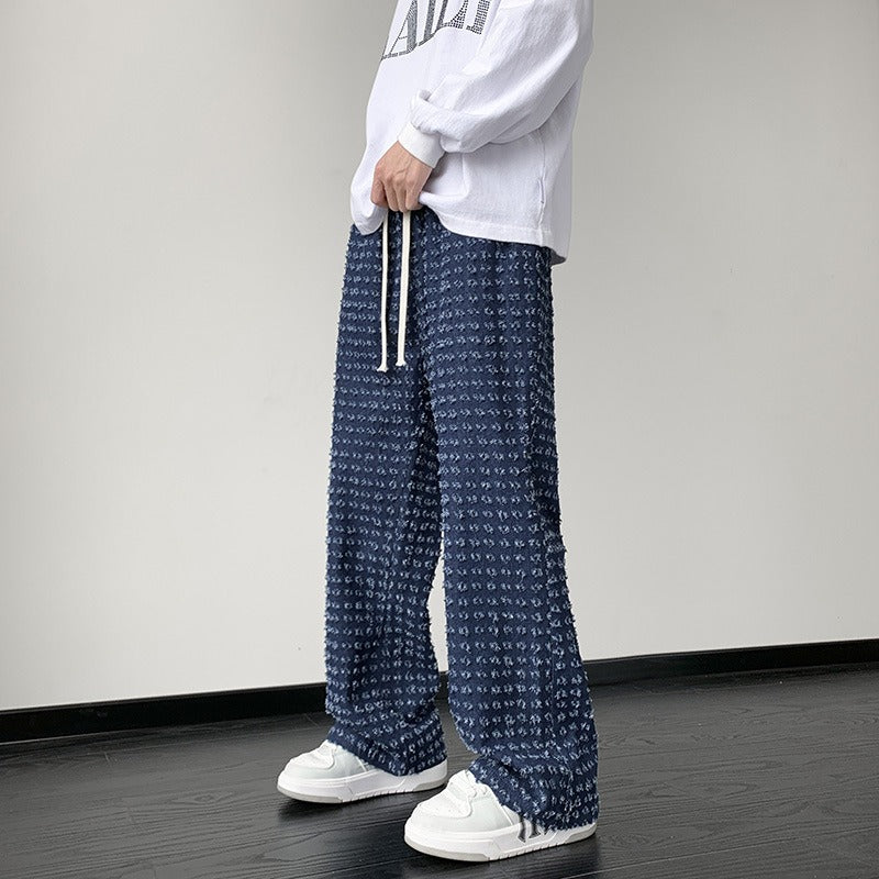 VEAZIE - DISTRESSED PANTS Olympus London