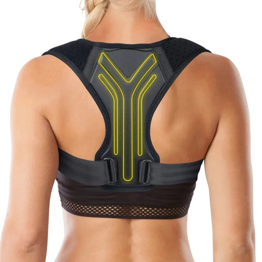 Posture Corrector Brace for Men & Women – Breathable Triple-Layer Support