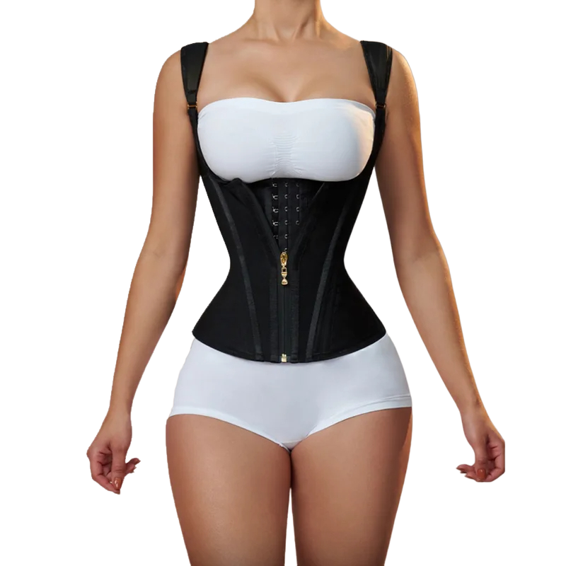 Ultimate Double Compression Waist Trainer Corset – Sculpt, Slim, & Support