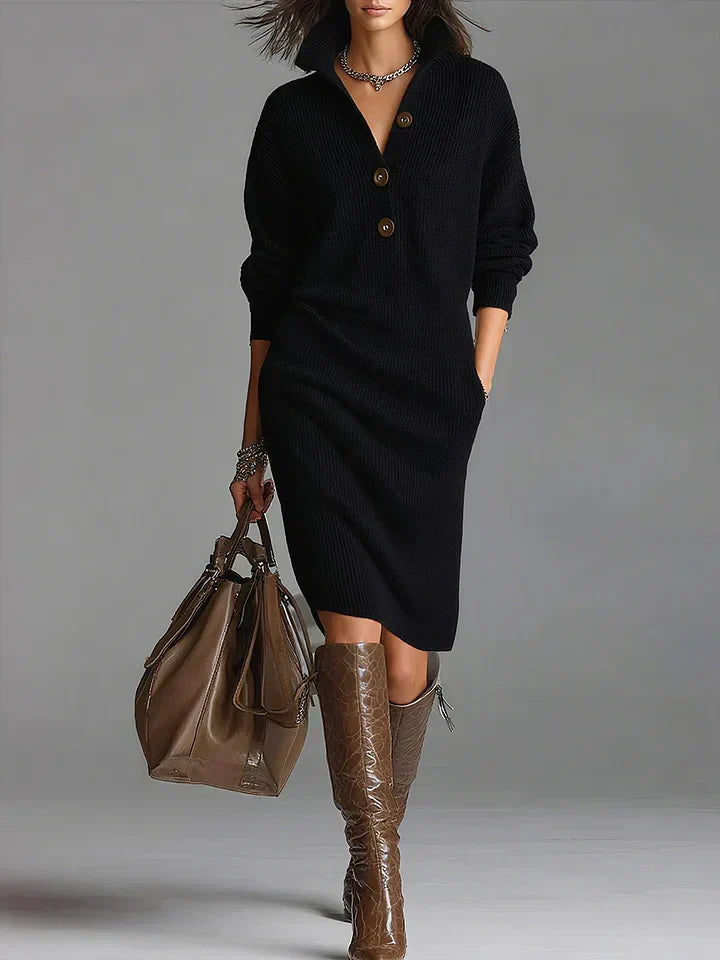 Fatima™ | Chic Sweater Dress 3
