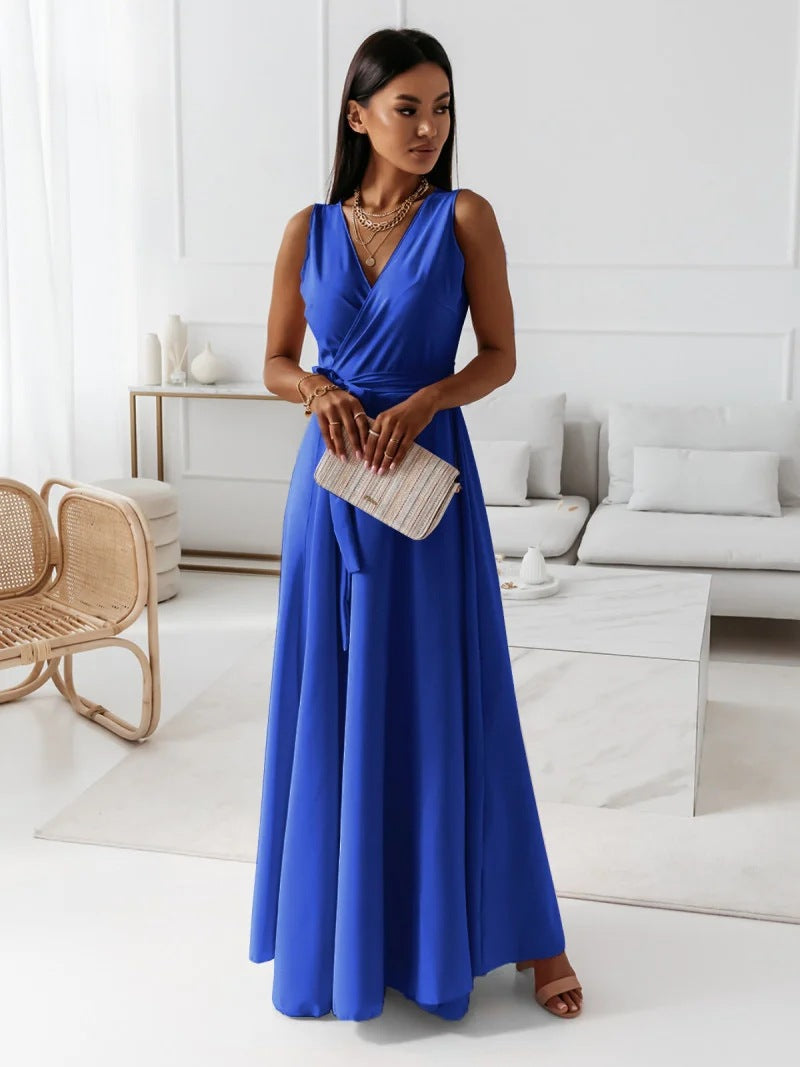 Gabrielle | Women Wedding Guest Wrap Maxi Dress 6
