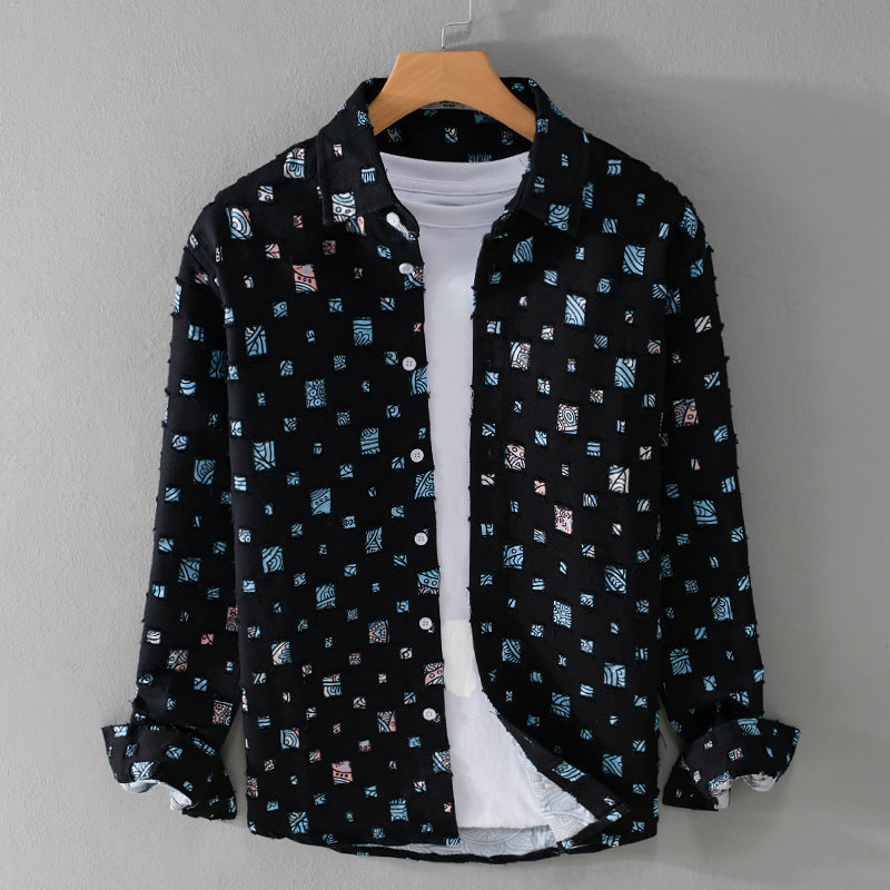 MOSAIC - COLLARED SHIRT Olympus London