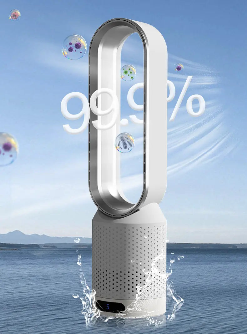AirPure Pro – 3-in-1 Air Cooler with UV Purification & Ioniser | 6L Portable Cooling Fan BULLCAPTAIN