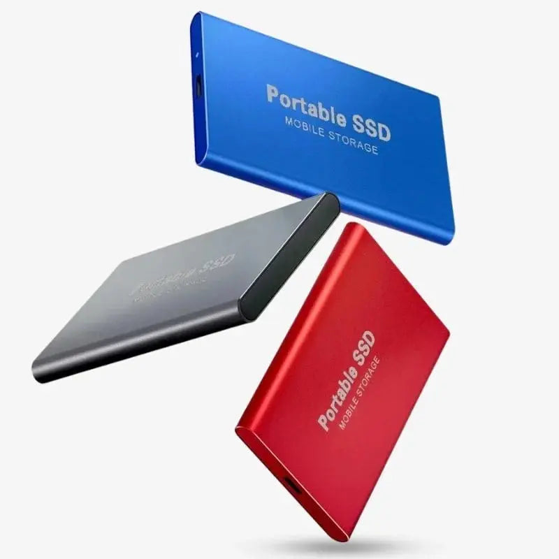 Portable 2 TB external SSD - Ultra Fast SSD external hard drive with USB 3.1 for safe data storage BULLCAPTAIN