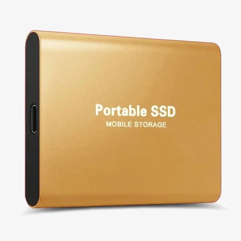 Portable 2 TB external SSD - Ultra Fast SSD external hard drive with USB 3.1 for safe data storage BULLCAPTAIN