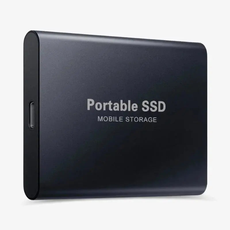 Portable 2 TB external SSD - Ultra Fast SSD external hard drive with USB 3.1 for safe data storage BULLCAPTAIN