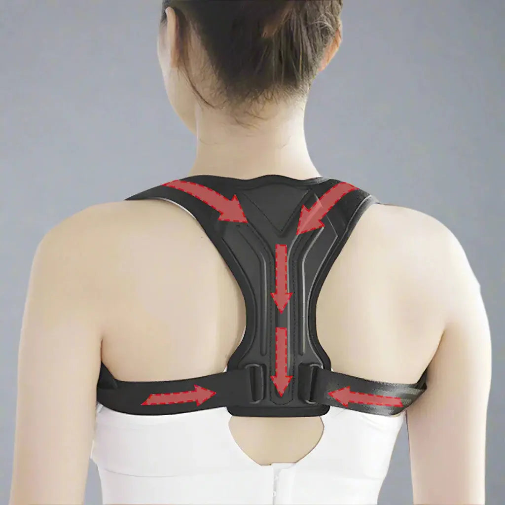 Posture Corrector Brace for Men & Women – Breathable Triple-Layer Support