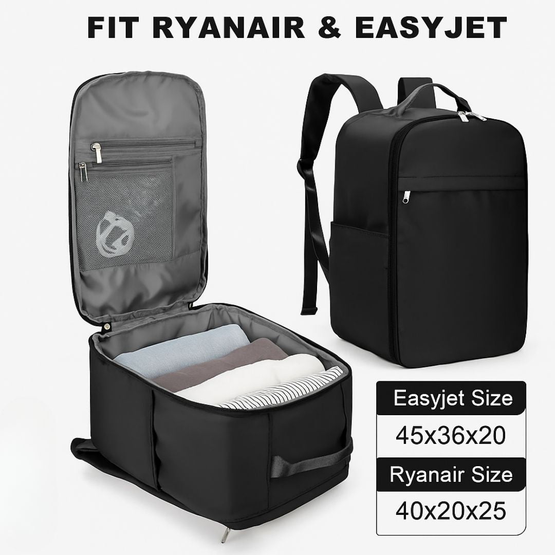 Unisex Airline Approved bag 45x36x20 & 40x20x25 for Ryanair & Easyjet