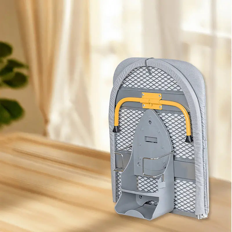 Givera Foldable Ironing Board – Compact Space-Saving Design with Non-Slip Legs and Steam-Absorbent Cover BULLCAPTAIN