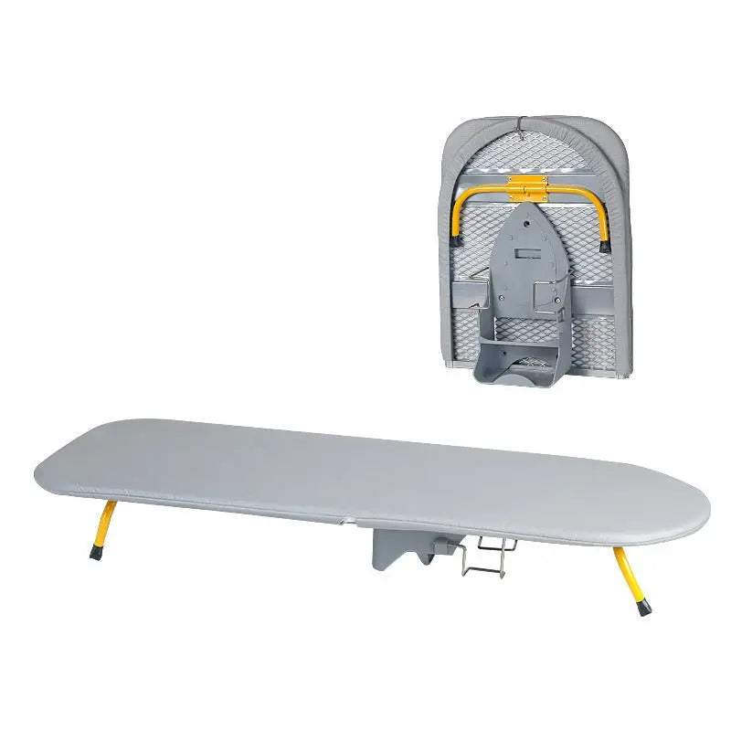 Givera Foldable Ironing Board – Compact Space-Saving Design with Non-Slip Legs and Steam-Absorbent Cover BULLCAPTAIN