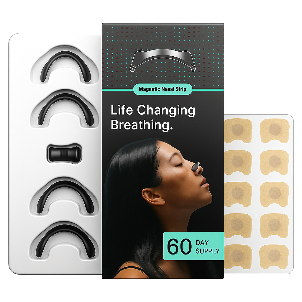 UK's Trusted Premium Magnetic Nasal Strip BULLCAPTAIN