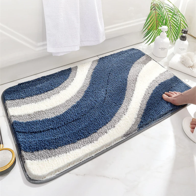 CASHMERE ORGANIC WEAVE BATH RUG Olympus London