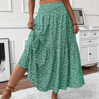 Mia Collection | Women's Maxi Skirt with Floral Print & Flattering Fit | Lightweight Fabric for Effortless Style 18