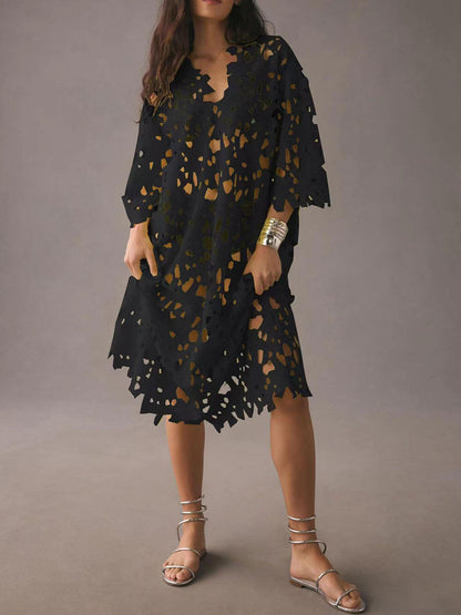 Cover Up Lace Beach Midi Dress Olympus London