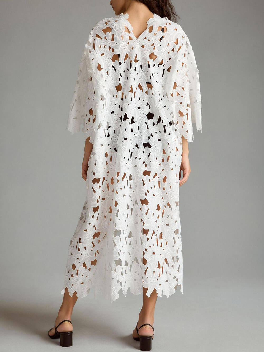 Cover Up Lace Beach Midi Dress Olympus London