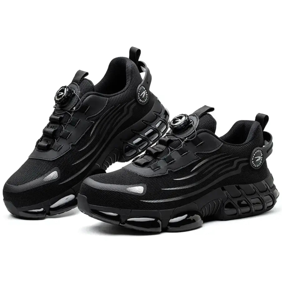 SafetyFlex Stylish Men Work Shoes - Protect and Comfort Your Feet BULLCAPTAIN
