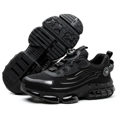 SafetyFlex Stylish Men Work Shoes - Protect and Comfort Your Feet BULLCAPTAIN