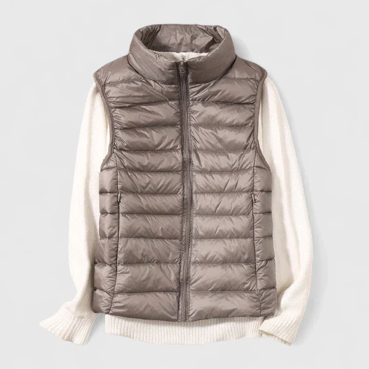 Doris | Lightweight Puffer Vest Olympus London
