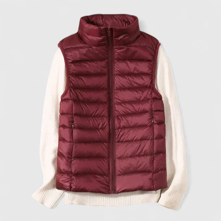 Doris | Lightweight Puffer Vest Olympus London