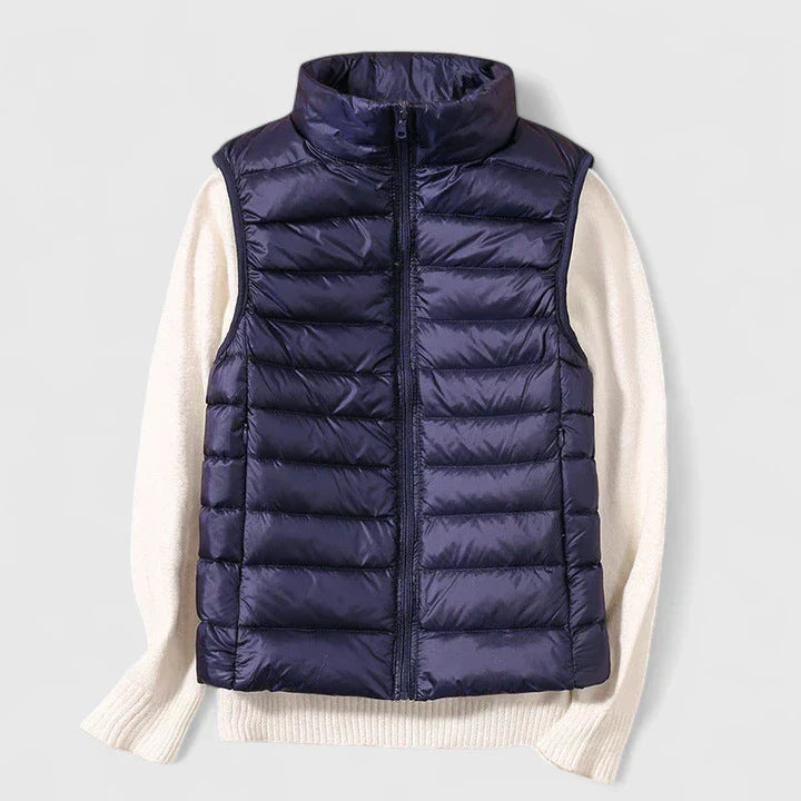 Doris | Lightweight Puffer Vest Olympus London