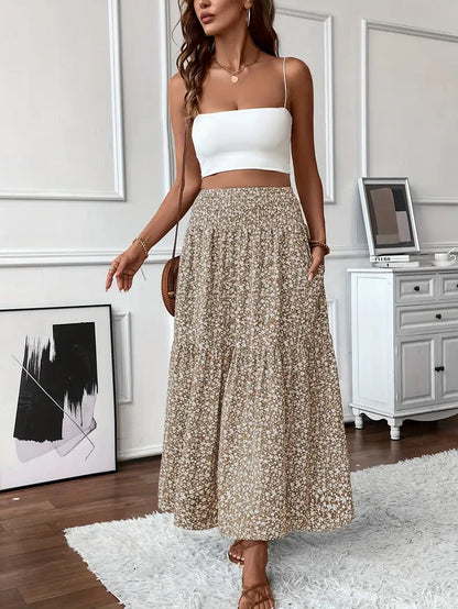 Elena Ditsy Floral Skirt Olympus London