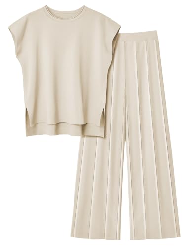 Women's knit lounge set Beige