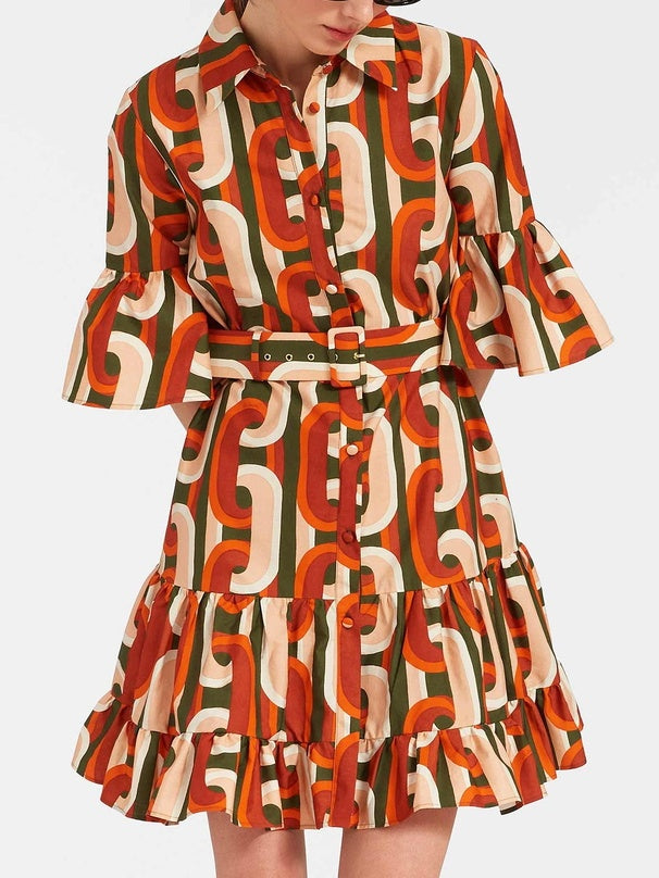 Elegant Sassy Dropped waist Mini Dress