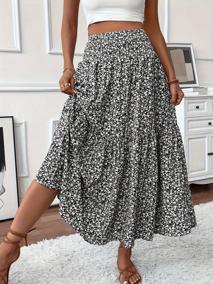 Elena Ditsy Floral Skirt Olympus London