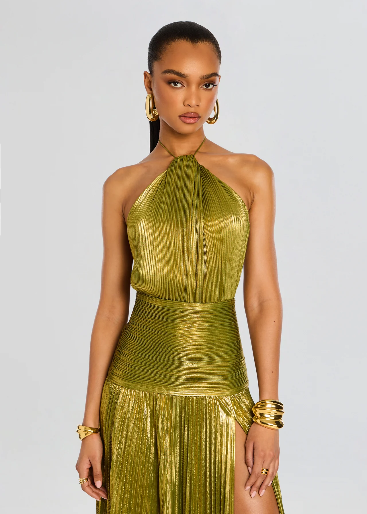 Alana™ | Long dress with a sensual cut and luxurious finish 3