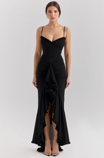 Alexandra | Women's Wedding Guest Lace Ruched Dress 3