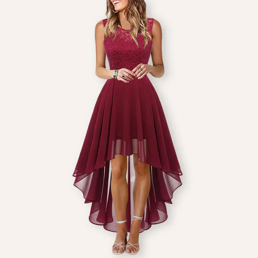 Alexis | Women Wedding Guest High Low Dress 2