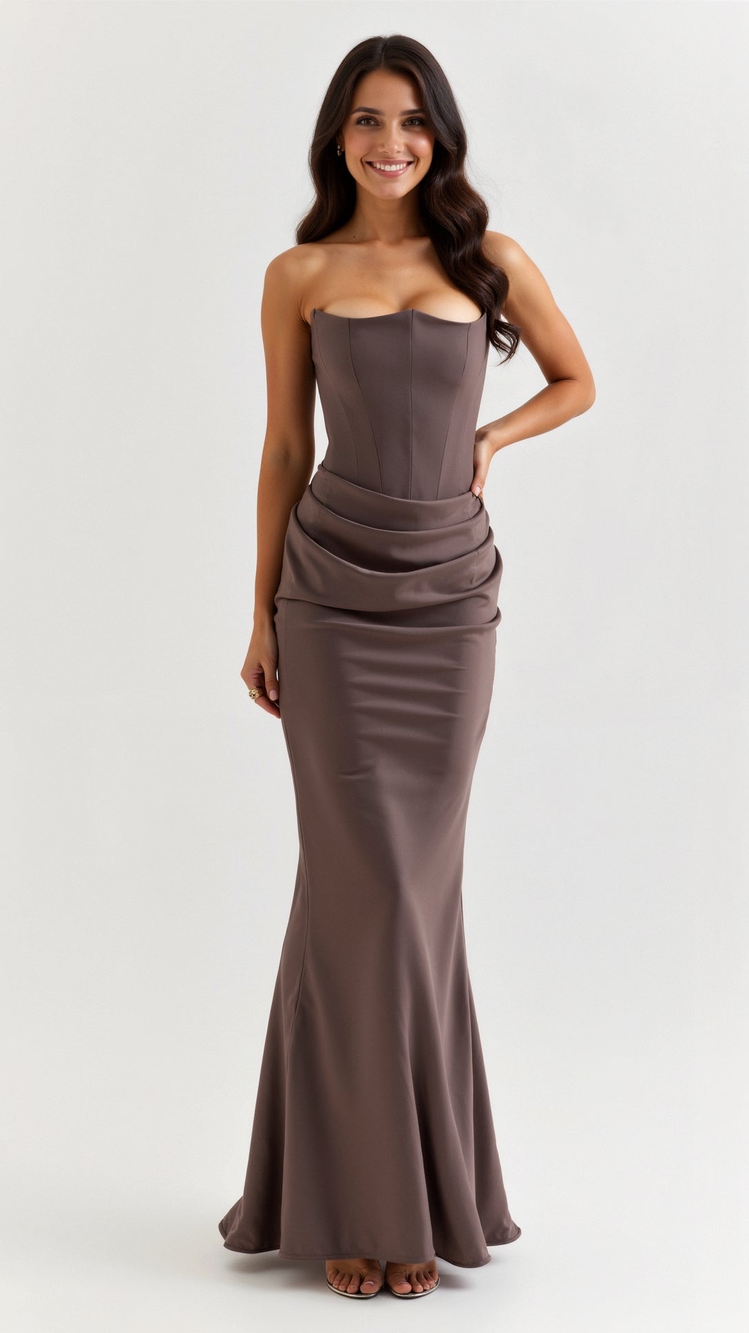 Alice | Women Wedding Guest Column Maxi Dress 3