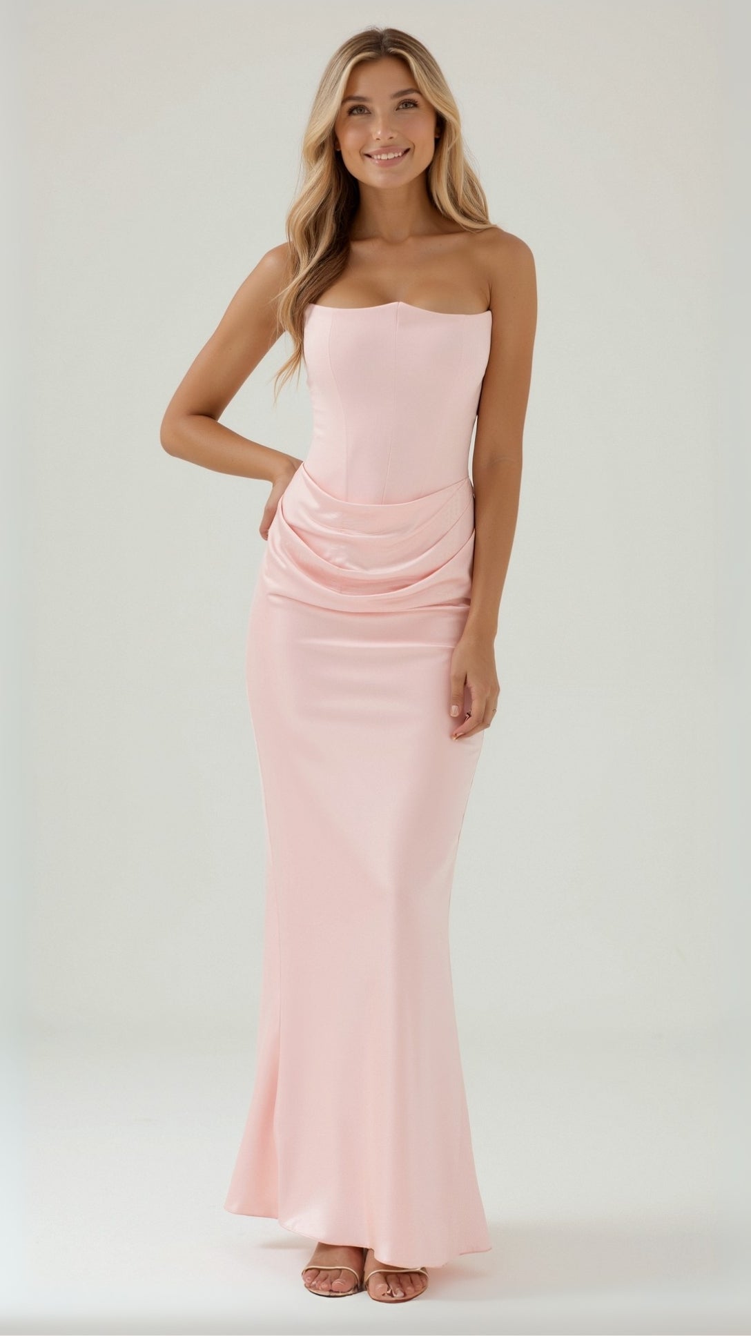 Alice | Women Wedding Guest Column Maxi Dress 9