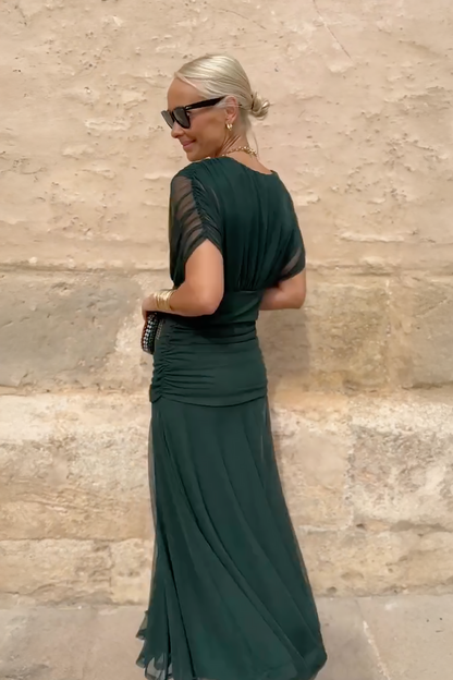 Alison™ | Elegant V-neck Fantasy Party Maxi Dress 5
