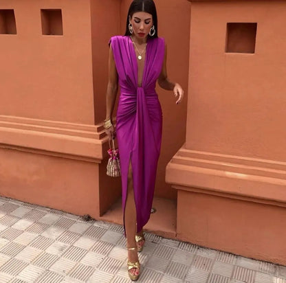 Amelia™ | Soft Pleated Midi Dress 4