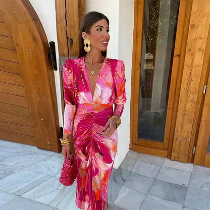Anastasia | Women's Wedding Guest Wrap Maxi Dress Evening 2