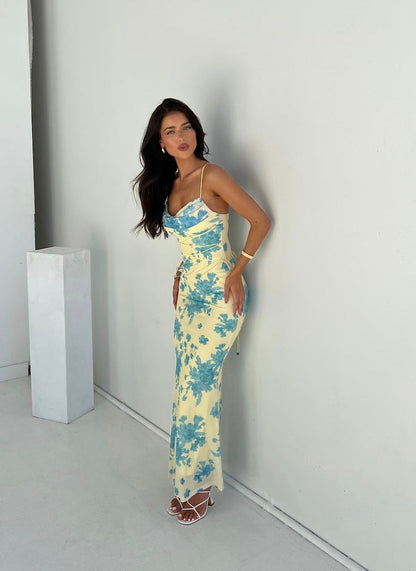 Annabelle | Women's Wedding Guest Floral Maxi Dress 1