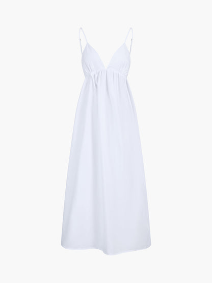 Coastal Cowgirl Open Back Long Dress Olympus London