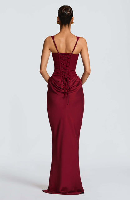 Blair | Women's Sleeveless Bodycon Maxi Wedding Guest Dress 2