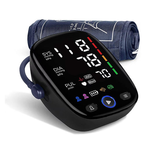 Best Blood Pressure Monitor with Cuff – Digital BP Machine with LED Display, SpO2 & Heart Rate Monitor, Arrhythmia Alert BULLCAPTAIN