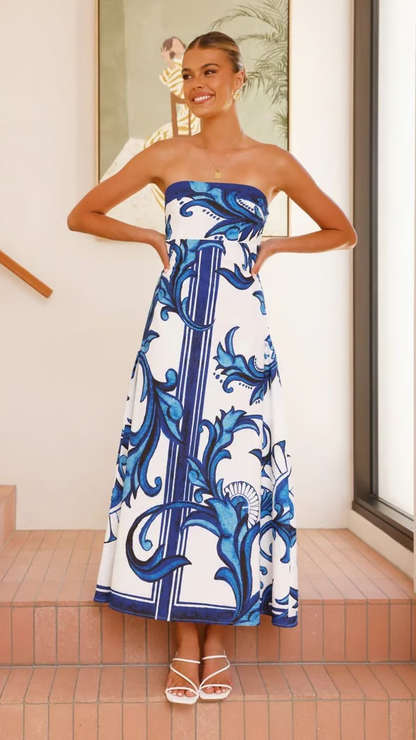 Briar | Women's Wedding Guest Printed Dress 1