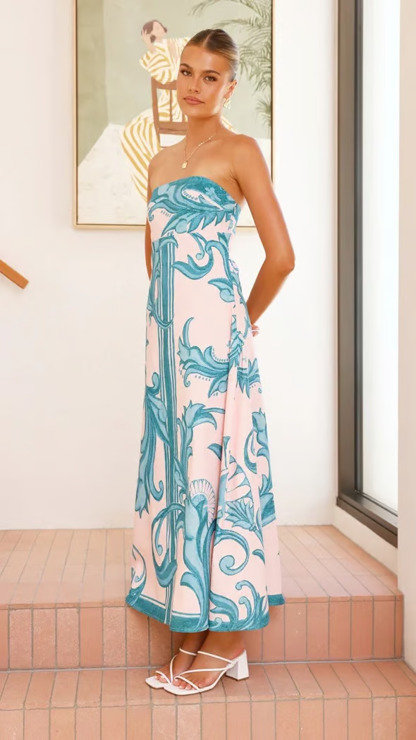 Briar | Women's Wedding Guest Printed Dress 5