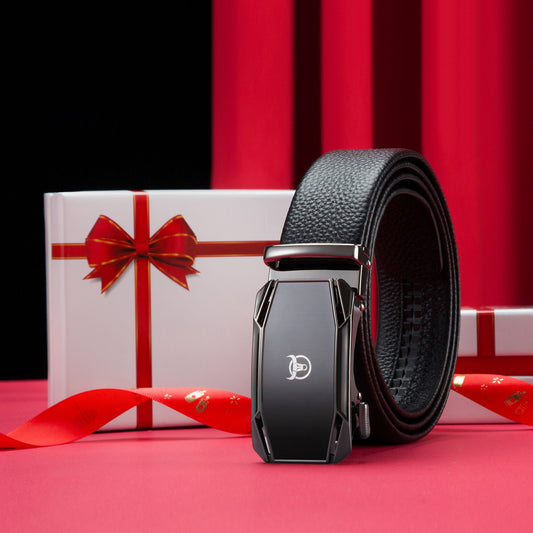 BULLCAPTAIN Sports Car Belt for Men whit Elegant Gift Box