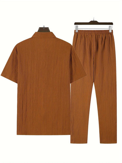 Elias Striped Two-Piece Summer Set Olympus London