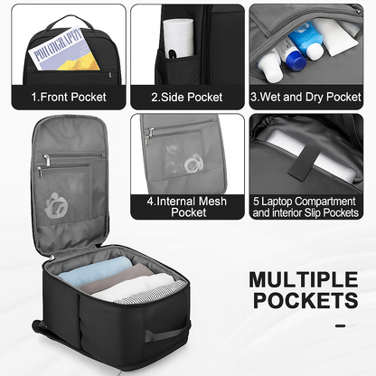 Unisex Airline Approved bag 45x36x20 & 40x20x25 for Ryanair & Easyjet