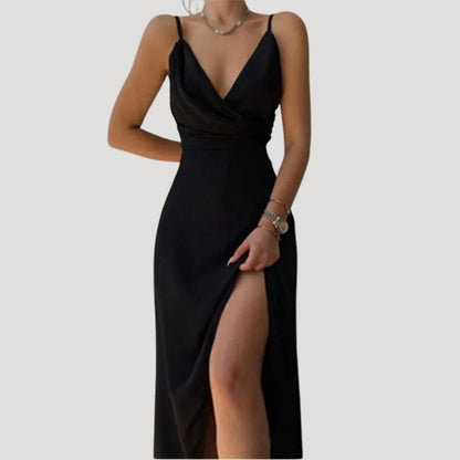 Chloe | Women Wedding Guest Slit Maxi Dress 6