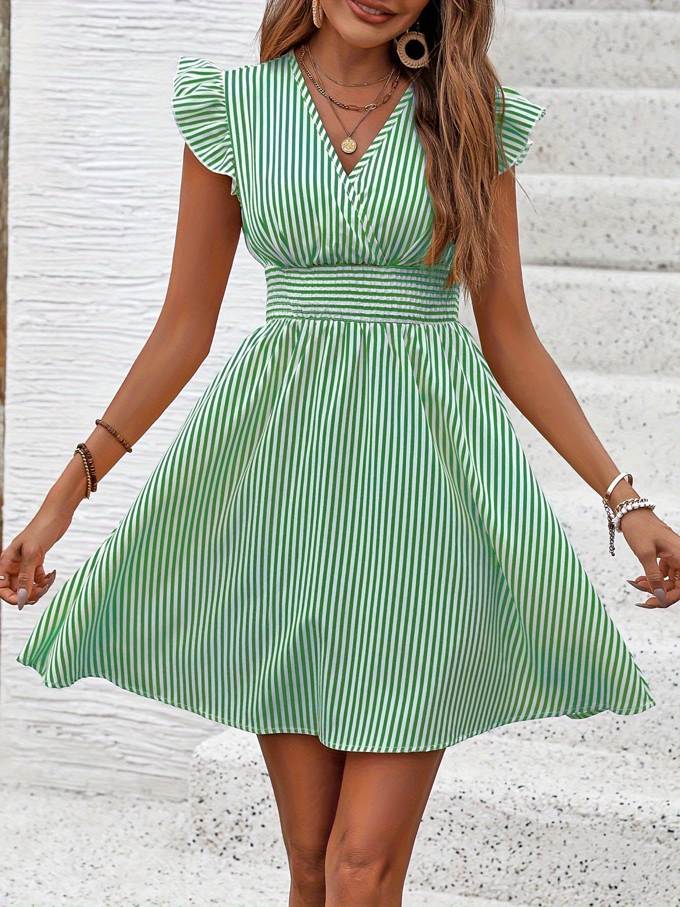 Dany | Striped Summer Dress
